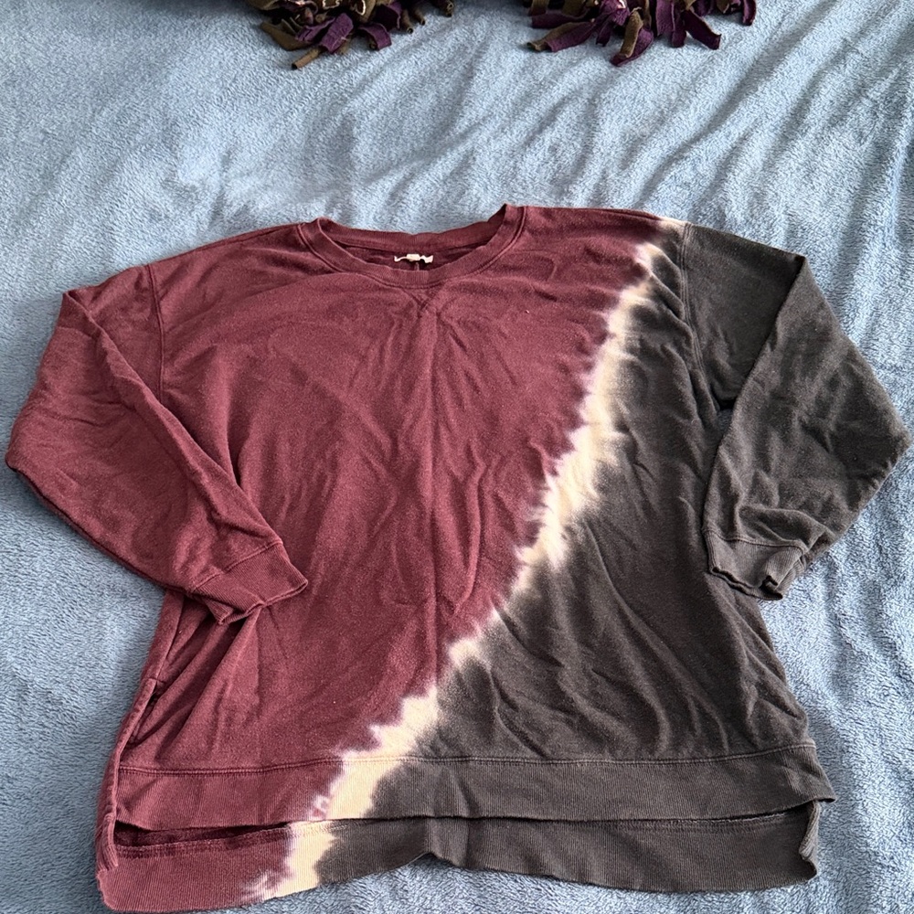 Maurices Maroon Knit Top